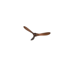 Flügel aus Holz für Deckenventilator Ouray, 132 cm, dunkelbraun